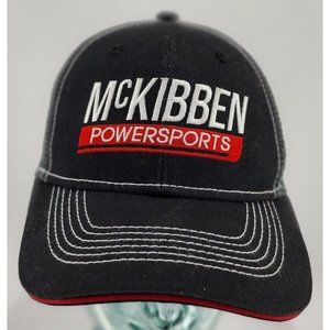 McKibben‎ Powersports Florida Mesh Strapback Adjustable Hat Embroidered OSFA